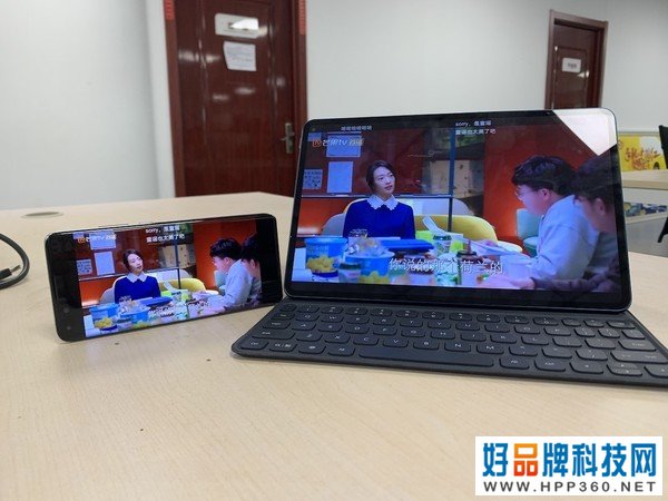 华为MatePad Pro 5G碰一碰续播