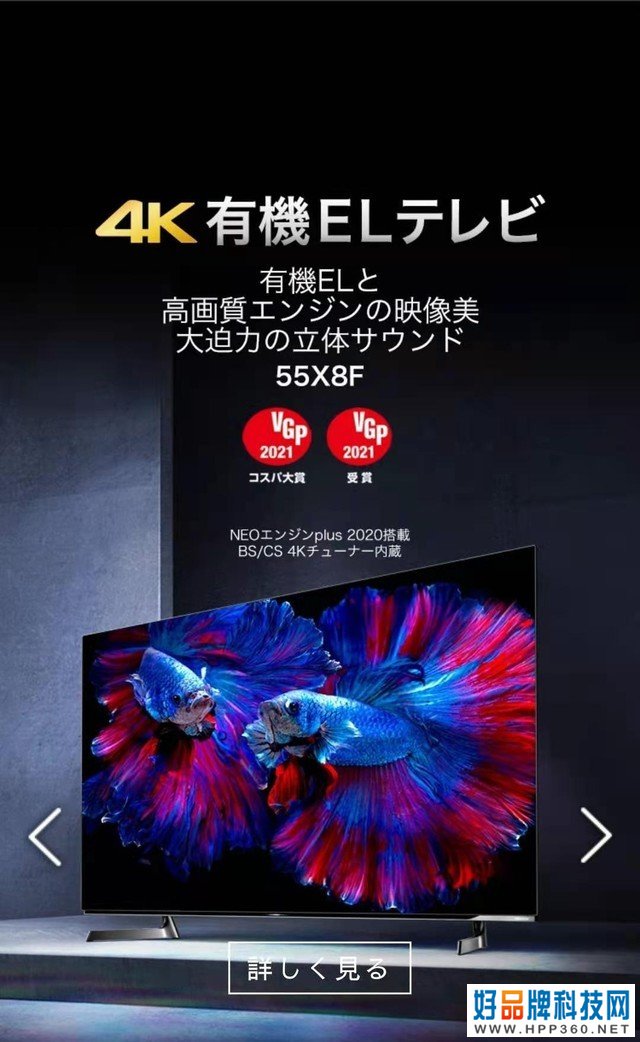 海信48寸OLED电视已公布，将于2月首发日本 