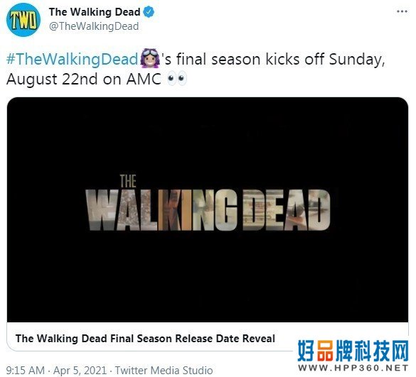 爷青结！《行尸走肉》最终第11季确定8月开播 