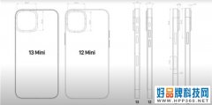iPhone 13高清渲染图来了：与12完全相同？