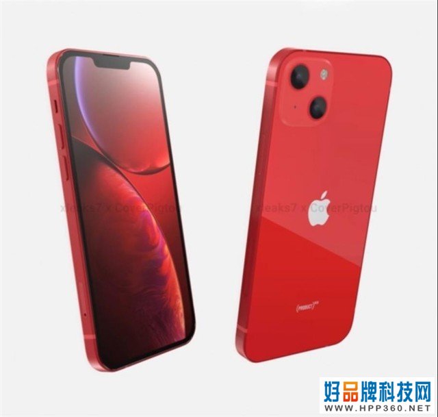 iPhone 13高清渲染图来了：与12完全相同？ 