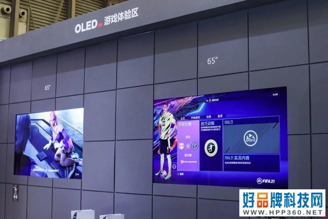 OLED自发光屏亮相UDE2021,观众：OLED玩的爽，看的更爽！ 