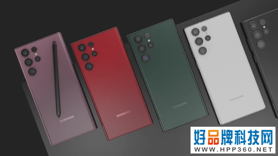 三星Galaxy S22与Galaxy S22 Ultra渲染图曝光，多款配色吸睛