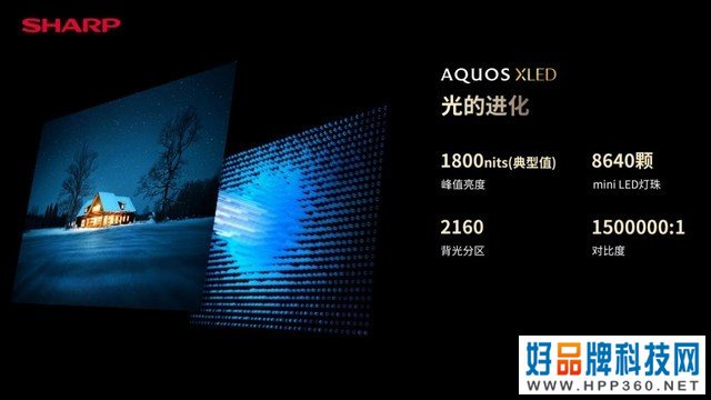 领略光影之美 夏普高端旗舰AQUOS XLED正式发布 