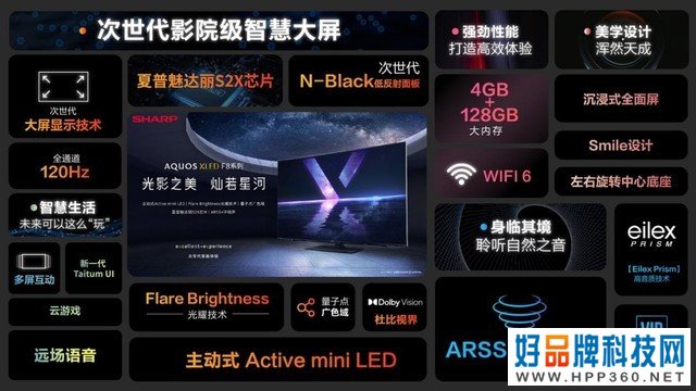 领略光影之美 夏普高端旗舰AQUOS XLED正式发布 