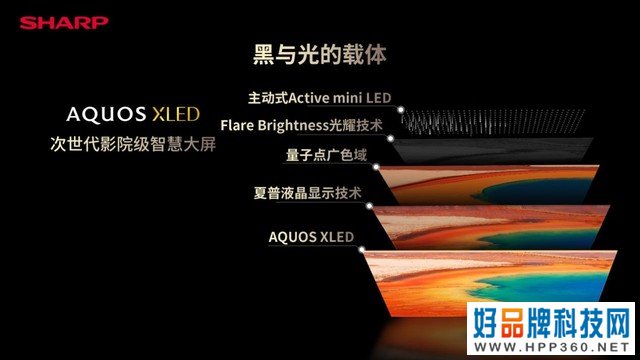 领略光影之美 夏普高端旗舰AQUOS XLED正式发布 