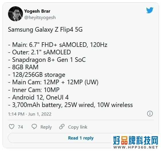 三星双折叠屏旗舰新机参数曝光，今年产品首发价或继续下探