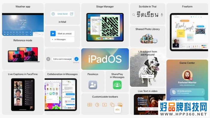 WWDC 22回顾：iPadOS迎史上最大更新，新款MacBook Air并不“多彩”