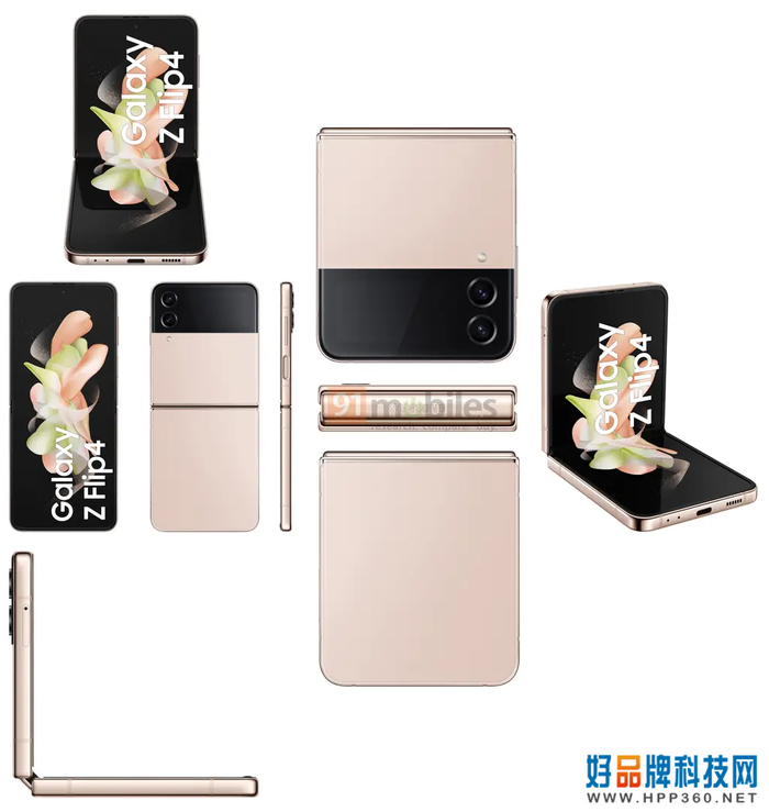 三星Galaxy Z Fold 4和GalaxyZ Flip 4渲染图曝光，韩国市场售价上涨