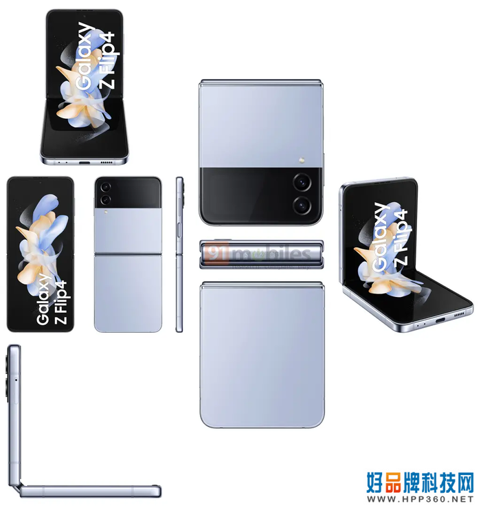三星Galaxy Z Fold 4和GalaxyZ Flip 4渲染图曝光，韩国市场售价上涨