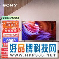 索尼（SONY）KD-85X85K 85英寸 4K HDR 全面屏智能电视 广色域 120Hz 客厅巨幕 视觉低疲劳认证 (X85J升级款)