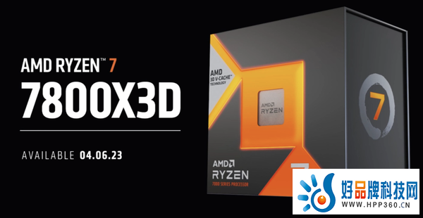 AMD 锐龙7 7800X3D测试数据出炉，比前代快37.3%！