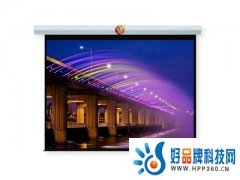 易仁100寸正投软金属3D幕 齐宏独家包销
