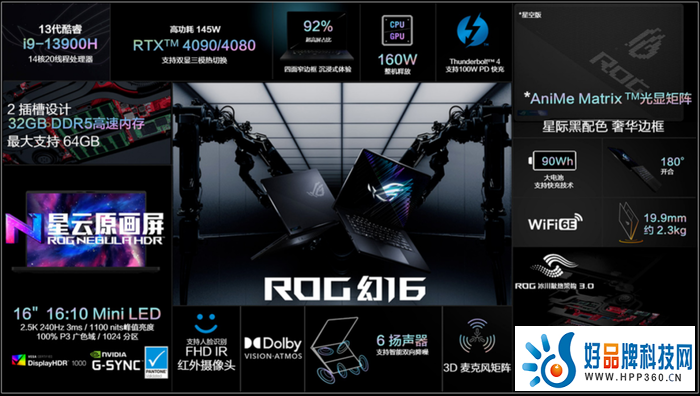 Pro级性能Air般便携 全新ROG幻系列来了!