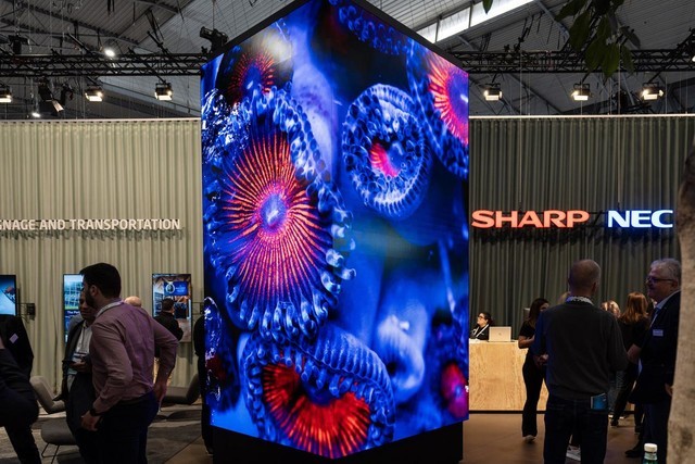 迈向明天｜SHARP/NEC携多系列新品重磅亮相ISE2024