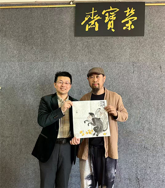 中国猴画领军人物刘兆鸿—商圣范蠡研究院高级艺术专家顾问